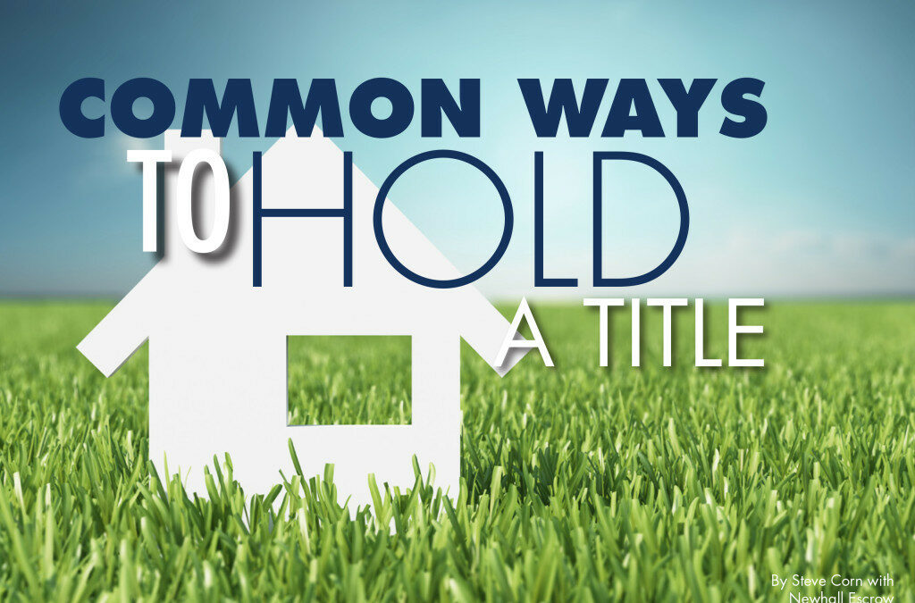 Common Ways To Hold A Title