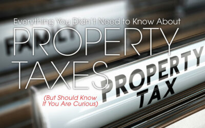 Everything You Didn’t Need To Know About Property Taxes